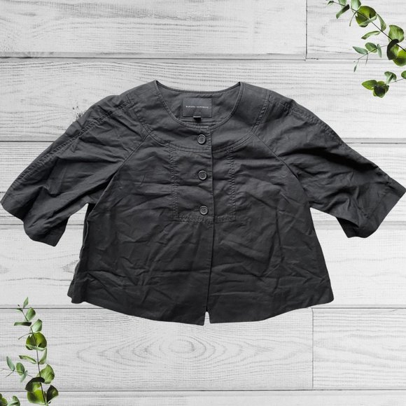 Banana Republic Jackets & Blazers - Banana Republic Black Button Up Cardigan Sweater Jacket, Women's Large